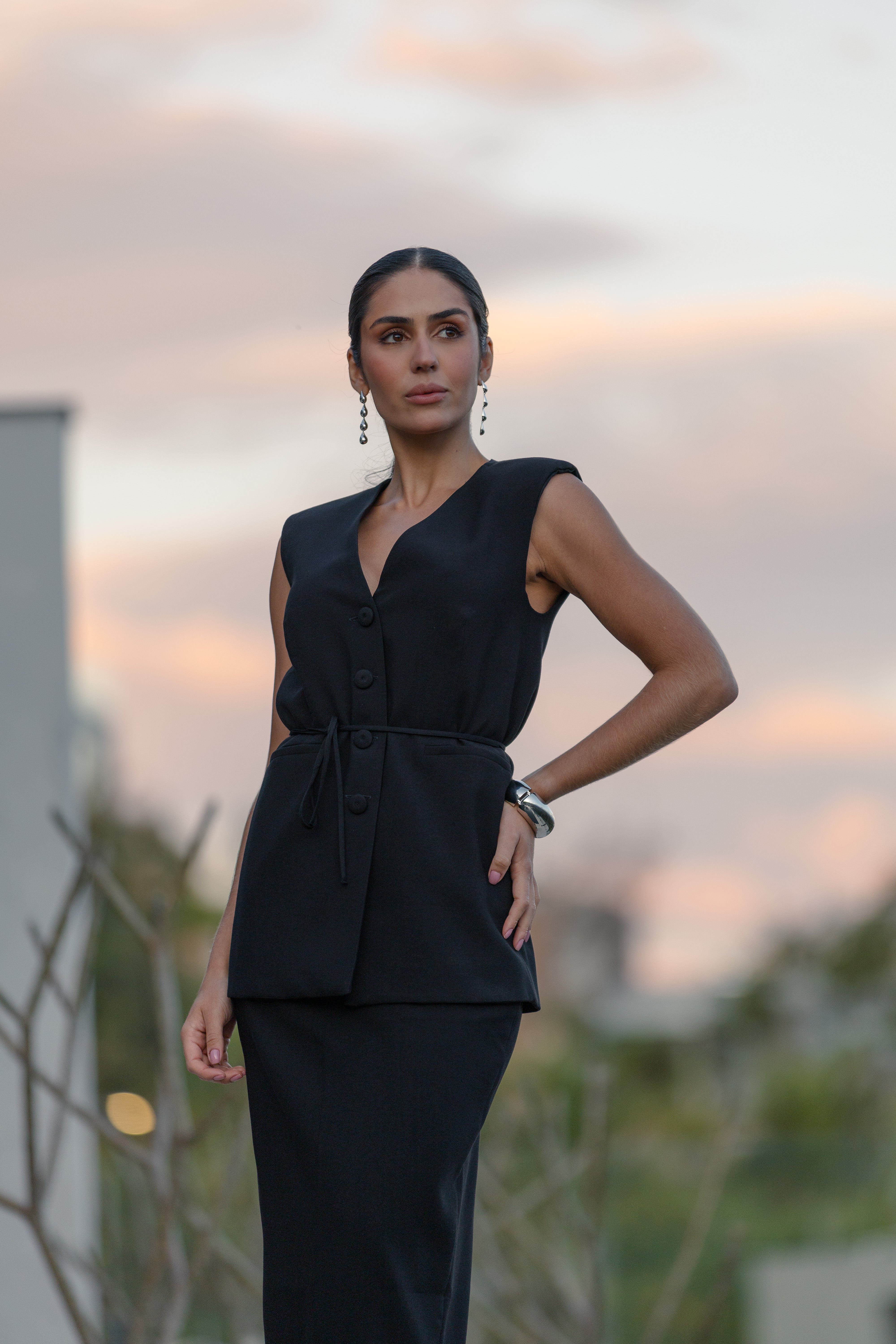 Maxi Colete Lorena Preto