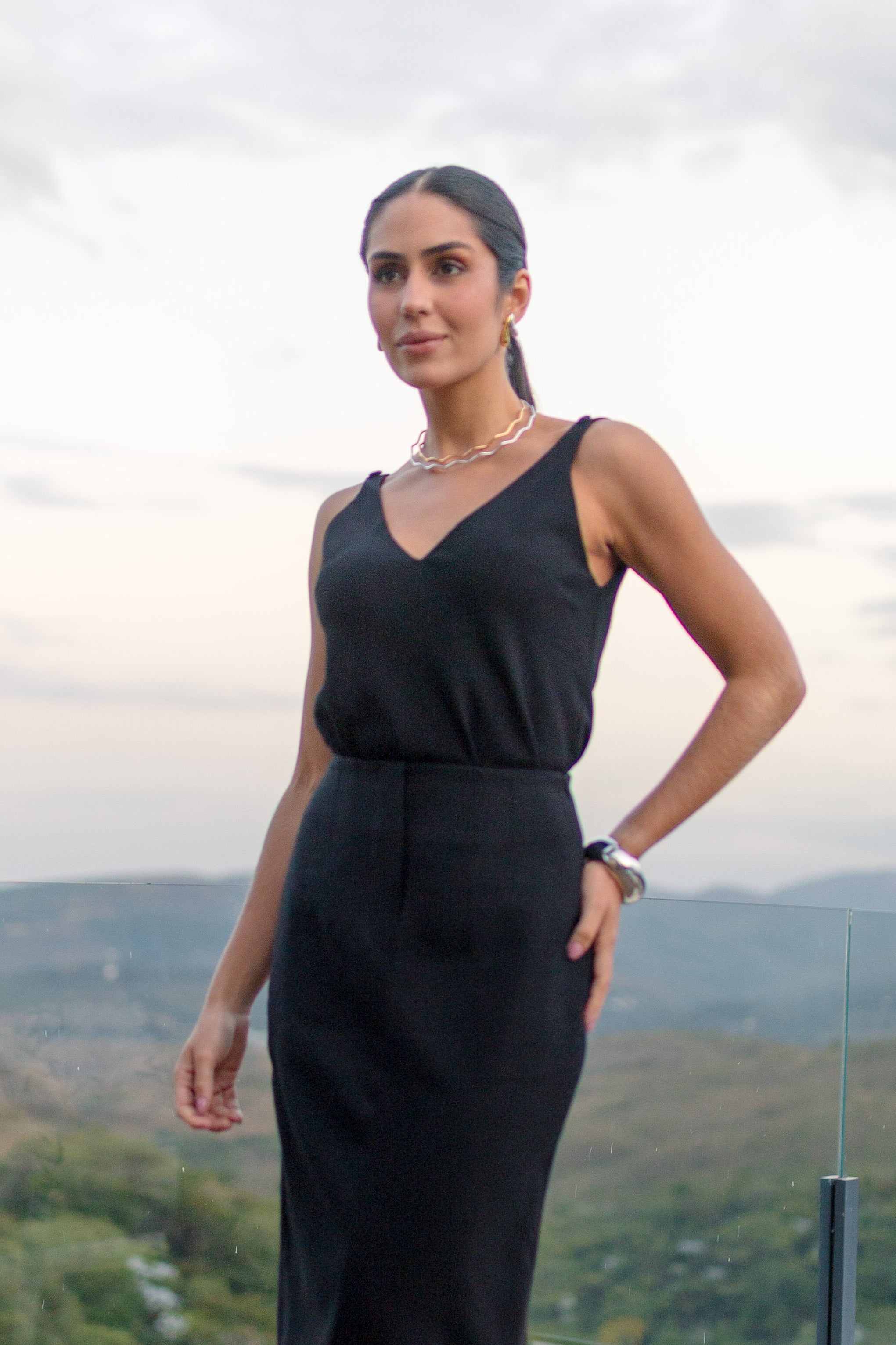 Camisete Constance Preto