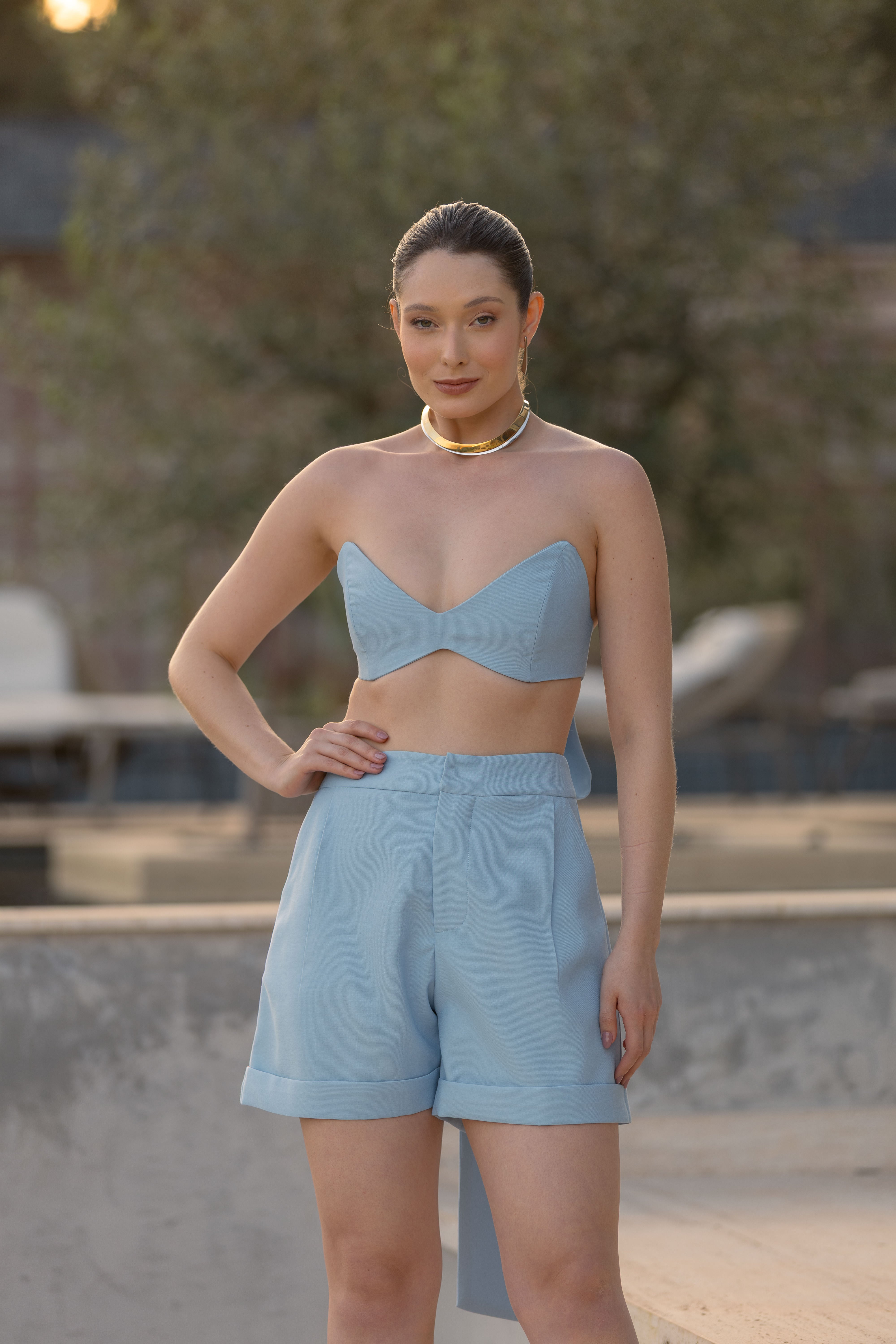 Top Flavia Azul